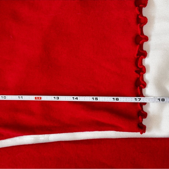 HOLLISTER Red Shirt White dragon Long Sleeve Top Shirt XS Must Have Collection - Picture 7 of 7